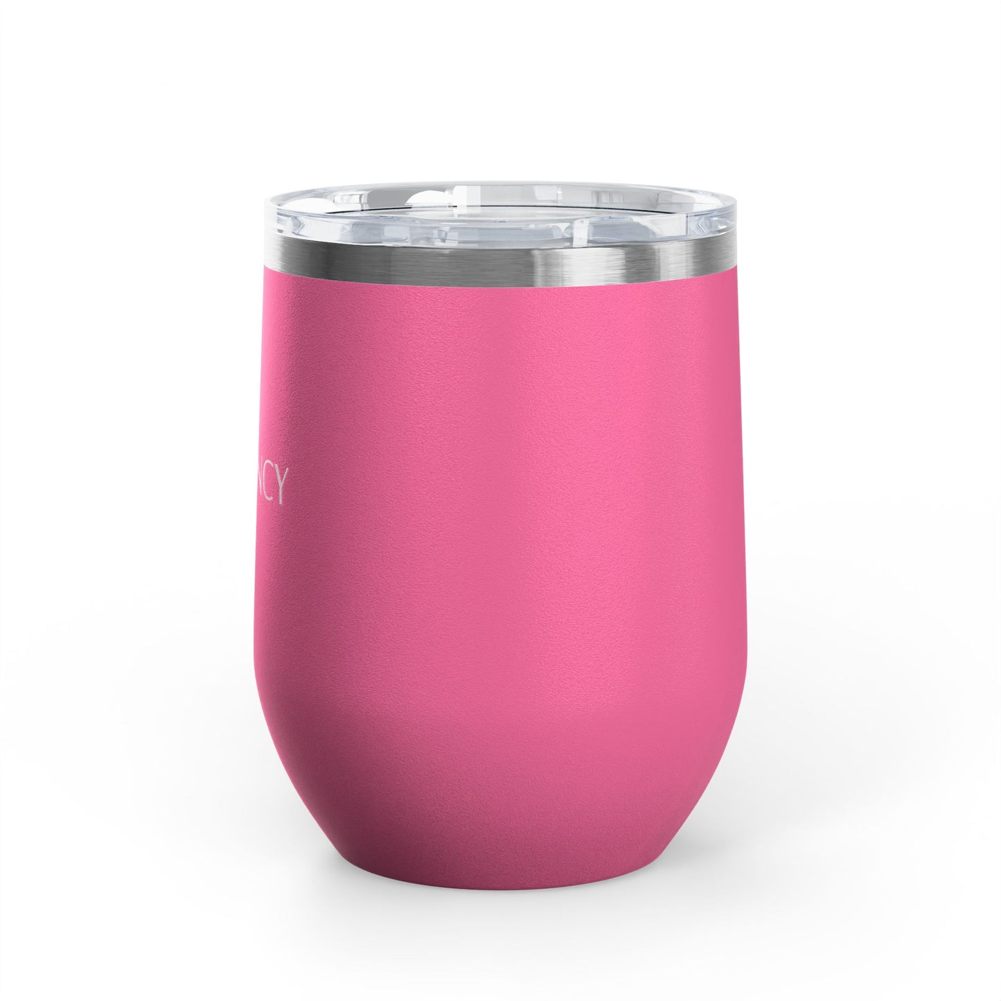 NUFANCY Stainless Steel Wine Tumbler 12oz – Insulated Travel Cup