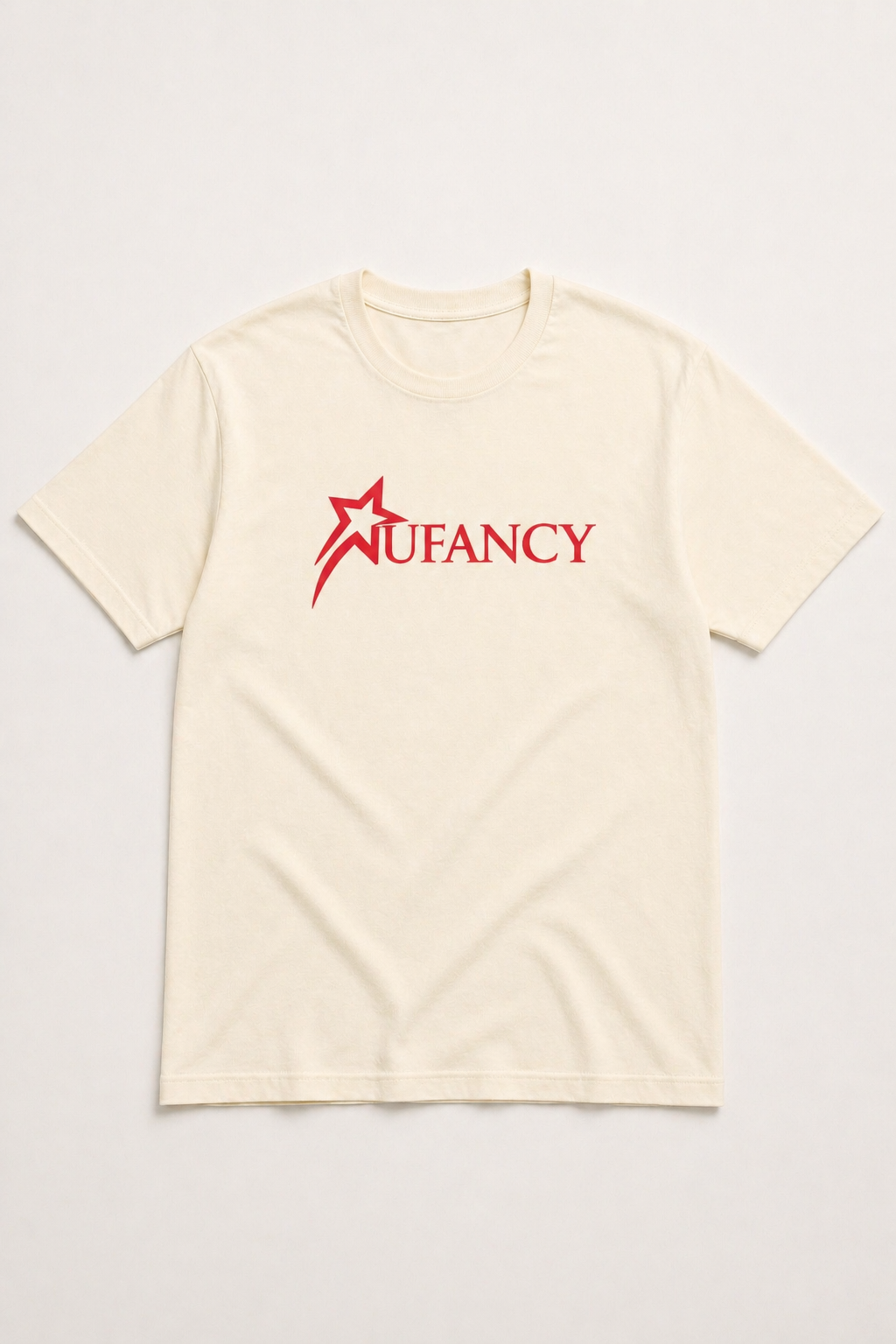 NUFANCY Red Logo Tee
