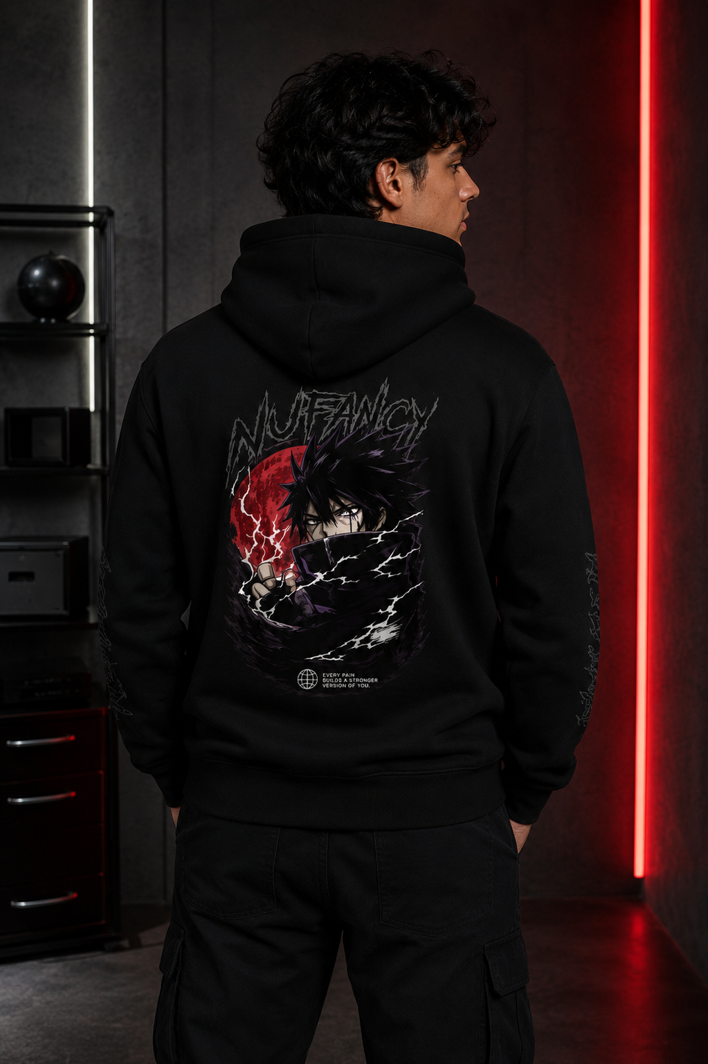 NUFANCY Anime Streetwear Hoodie