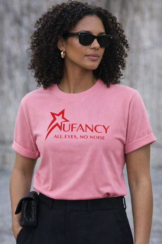 NUFANCY Women’s Premium Tee – All Eyes Edition